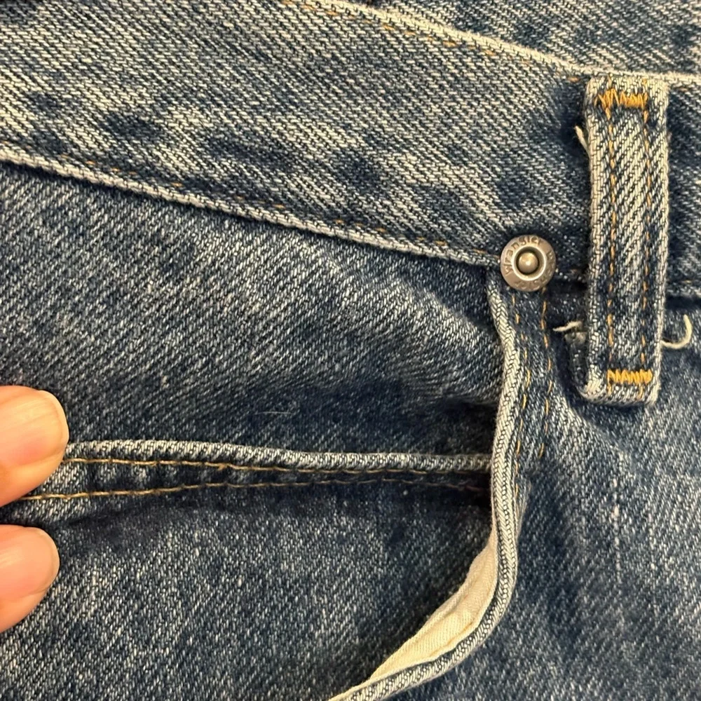 Wrangler Denim Jeans Men’s Size 33x30 Made in the USA Straight Leg - Picture 5 of 16